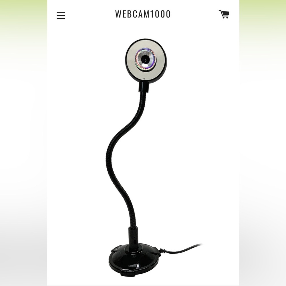 Webcam1000 WGU with Flexible Stand